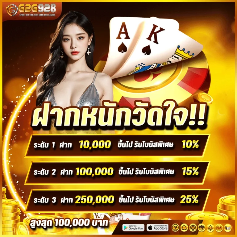 G2G928-โปรฝากวัดใจ